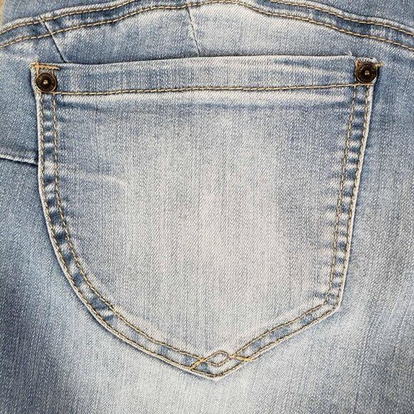 Democracy Jeans AB Solution Womens Size 8 Blue Skinny Mid Rise 5-Pocket - Picture 6 of 10